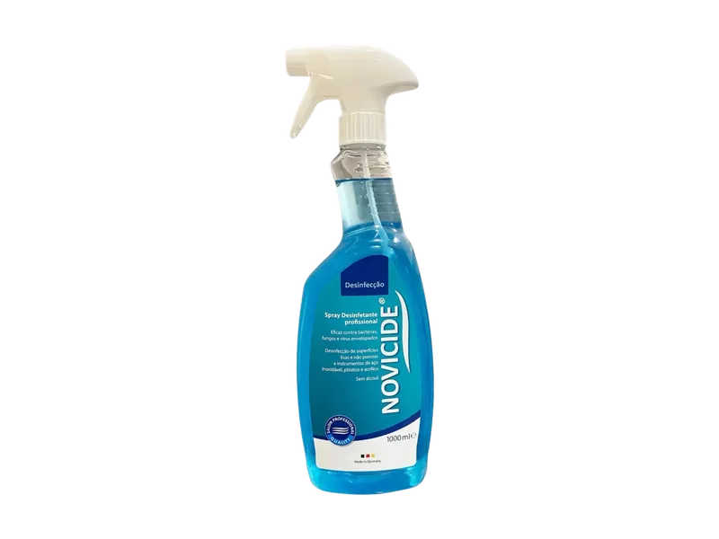 Spray desinfectante de equipamentos (750 ml) — embalagem vendida pela 4Skin em Angola